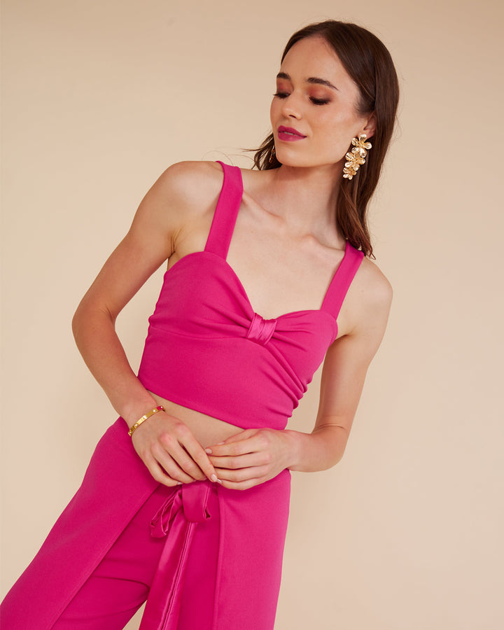 Top Begoña Fucsia