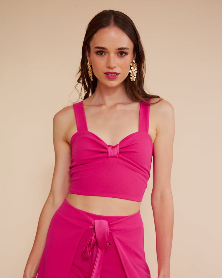 Top Begoña Fucsia